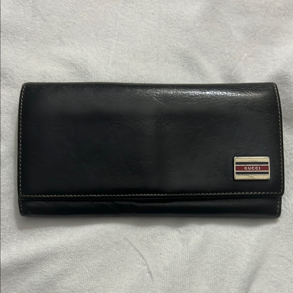 Gucci Black Leather Wallet